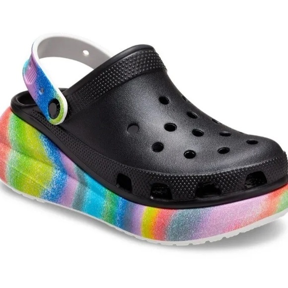 COLORFUL MEGA CRUSH CROCS- W12 - Picture 4 of 5